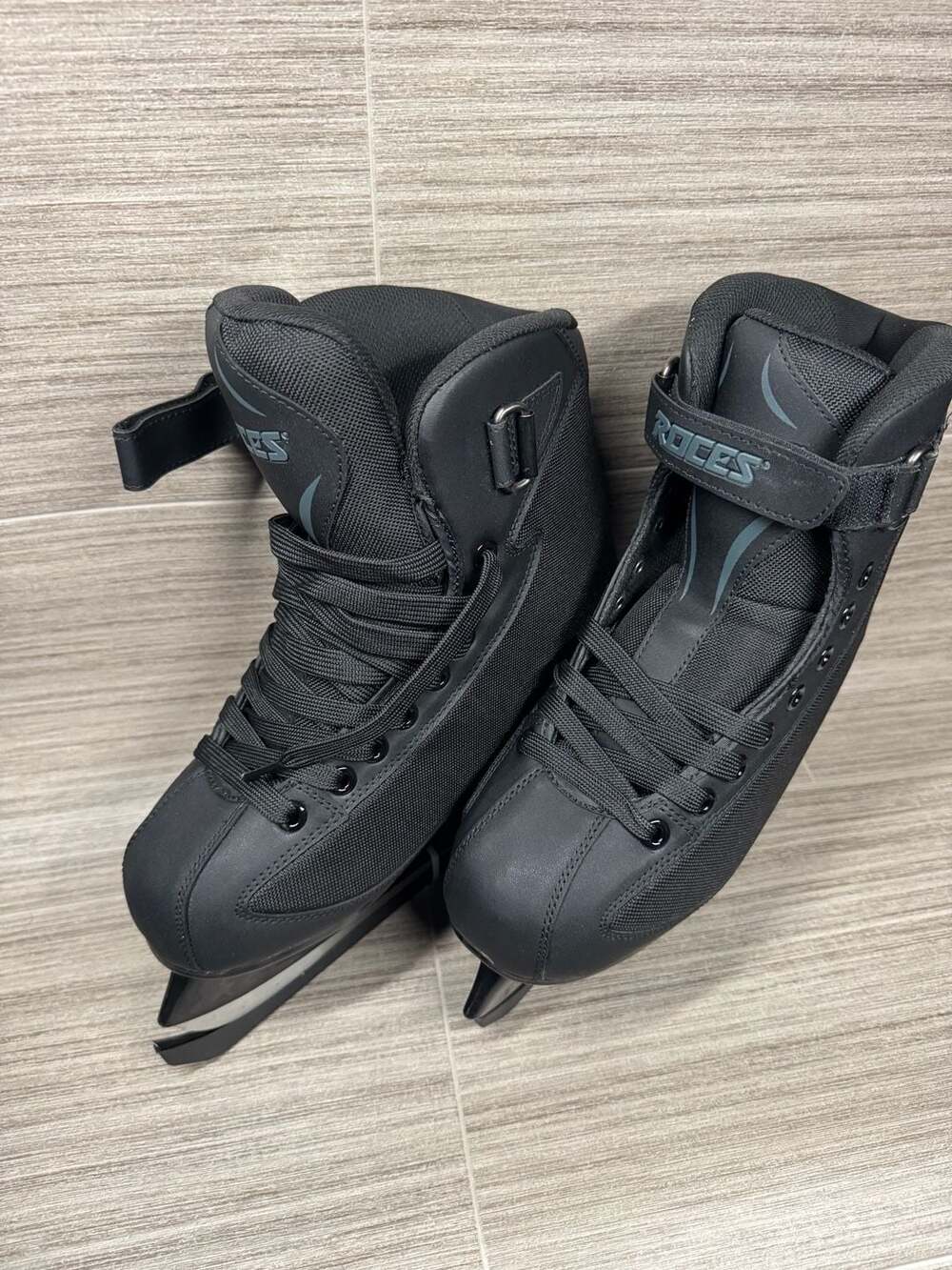 Roces RSK 2 Men's Black Ice Skates Size US 8 / EU 41